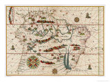 Buy Map of Brazil at AllPosters.com