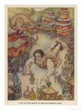 Buy He Visits Blefuscu and Lies on the Ground to Kiss the Emperor's Hand at AllPosters.com