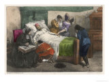 On His Deathbed He Recovers His Wits Giclee Print