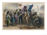 Buy Manning a Paris Barricade During the Revolution of 1830, Children Bring Food for the Insurgents at AllPosters.com