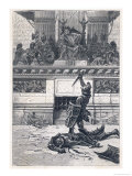 Buy Lucius Domitius Ahenobarbus Later Nero Claudius Caesar Drusus Germanicus Depicted at the Games at AllPosters.com