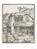 Buy German Miners Dowse for Metals Using a Forked Stick at AllPosters.com