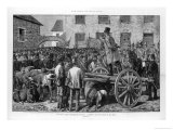 Buy Land League Supporters(Whose Policy is Not to Pay Rent to English Landlords) Demonstrate at AllPosters.com