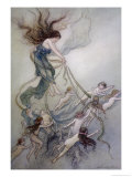 Buy The Queen of Them All with Green Water-Weeds Floating at AllPosters.com
