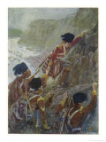 Buy Quebec: The British Troops Scale the Heights of Abraham at AllPosters.com