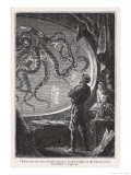 20,000 Leagues Under the Sea: Giant Squid Seen from the Safety of the Nautilus