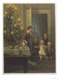 Buy Mama Calls in the Children for Their First Sight of the Tree at AllPosters.com
