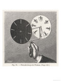 Buy Plateau's Phenakistoscope, a Variant of the Zootrope at AllPosters.com
