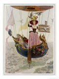The First Manned Flight in a Gas Balloon Over Paris
