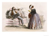 French Blue-Stocking Visits a Man of Letters