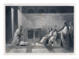 Buy Roman Augurs Foretell the Future by Observing the Behaviour of Hens at AllPosters.com