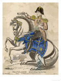 Napoleon Bonaparte I on His Horse Giclee Print