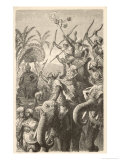 Buy Porus Musters His War Elephants in Preparation for War with Alexander the Great of Macedon at AllPosters.com