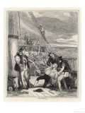 Buy The Crew of the "Bounty" Led by Fletcher Christian Seize Captain Bligh at AllPosters.com