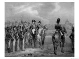 Buy Charles X King of France Reviewing His Army in the Champs de Mars Paris at AllPosters.com