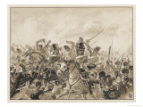 Buy The Scots Greys and the 92nd Regiment in Action at AllPosters.com