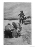 Buy Captain Kidd Burying Treasure on Gardiners Island at AllPosters.com