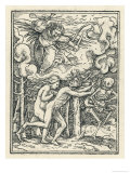 Buy Chased from the Garden of Eden by an Angel with a Fiery Sword Accompanied by Death at AllPosters.com
