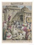 Buy 4-Year Old Indian Peasant Boy Perceived to be the Reincarnation of Buddha is Adored by Pilgrims at AllPosters.com