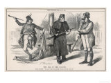 Buy Orangeman and Fenian the Loyal Ulsterman Would Like to Take His Shillelagh to the Wild Fenian at AllPosters.com