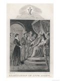 Buy Anne Askew, Brought Before a Catholic Bishop for Examination at AllPosters.com