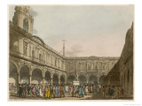 Buy An Exterior Scene at the Royal Exchange with Lots of People Milling About at AllPosters.com