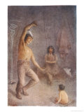 Algonquin Deity Glooskap (The Liar) Working His Magic