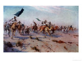 Buy After the Battle of Omdurman the Defeated Khalifa Flees the Battlefield at AllPosters.com