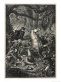 Buy Canada Battle of Monongahela Near Fort Duquesne Between French and British Colonial Forces at AllPosters.com