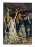 Buy The Druid Warns Maeve About Cuchulain at AllPosters.com