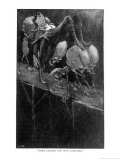 Buy "The First Men in the Moon," Cavor is Captured by the Selenites at AllPosters.com