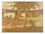 Buy Eve Meets the Serpent in Eden and Assumes It's as Well- Disposed as the Other Animals at AllPosters.com