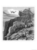 Buy Noah's Ark is Beached on the Slopes of Mount Ararat at AllPosters.com