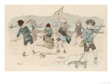 Buy Children Shrimping at Ostend at AllPosters.com