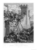 Guillaume de Clermont Tries to Defend Acre the Last Christian Possession in Palestine