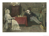 Buy An Old Man is Visited by the Ghost of His Dead Wife at AllPosters.com