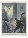 Anna Sciagal of Riga Latvia Hears Burglars in the House Pretends to be a Ghost and Scares Them Away