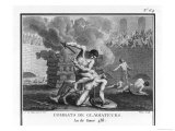 Gladiators in Combat in Mortal Combat in an Arena