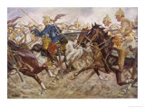 Buy French Cavalry Retreat from a German Attack at AllPosters.com