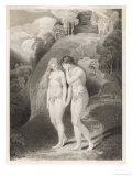 Buy They Hand in Hand with Wand'ring Steps and Slow Through Eden Took Their Solitary Way at AllPosters.com