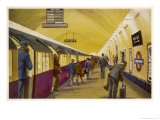 Buy Train Arrives at Wood Green Station London at AllPosters.com