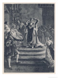 Buy Napoleon I Places the Imperial Crown on His Own Head at AllPosters.com