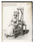 Buy Chair Designed to Correct Deformities of the Spine Holding Neck and Body in Any Desired Position at AllPosters.com