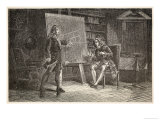 Buy Brothers Jakob I and Johann I Bernoulli Working on a Problem of Geometry at AllPosters.com