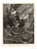 Buy Jacques de Molay and Other Leading Knights Templar are Hastily Burnt at Paris at AllPosters.com
