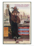 Buy By Rail and Sea from Paris to Brighton or London Featuring a Flower-Seller and Westminster 7 of 8 at AllPosters.com