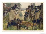 Buy Hongi Ika on His Deathbed Councels Peace with the Missionaries at AllPosters.com