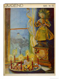 Buy The "Christkind" Presides Over a German Christmas at AllPosters.com