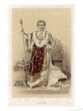 Buy Emperor of France in His Coronation Robes at AllPosters.com