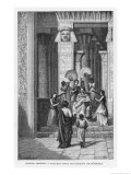 Buy Euclid Presenting to Ptolemy Soter His Work on the Elements of Geometry at AllPosters.com
